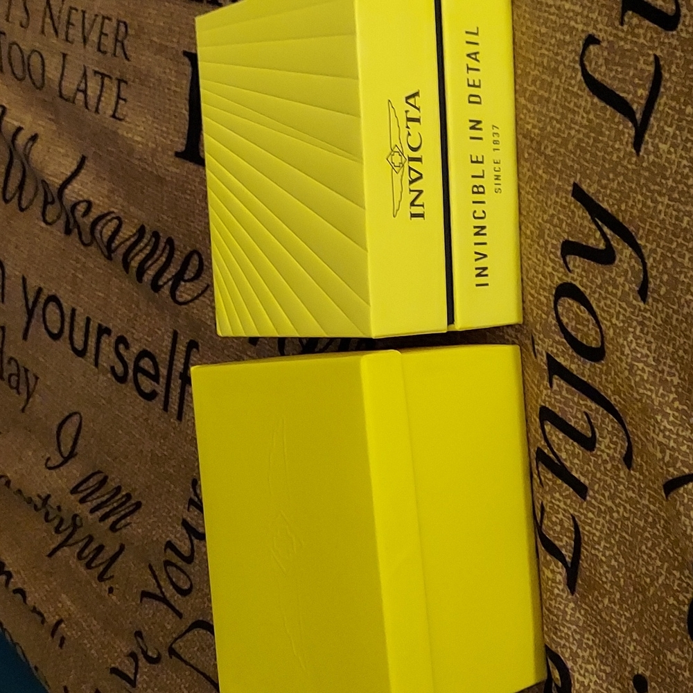 Invicta watch boxes